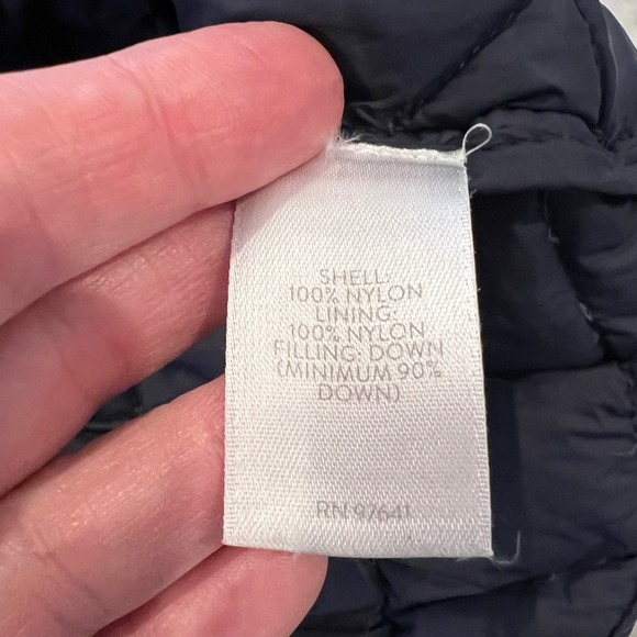 J. Jill Navy Quilted Vest - Picture 4 of 7